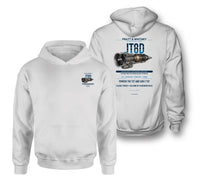 Thumbnail for JT8D design on white hoodie