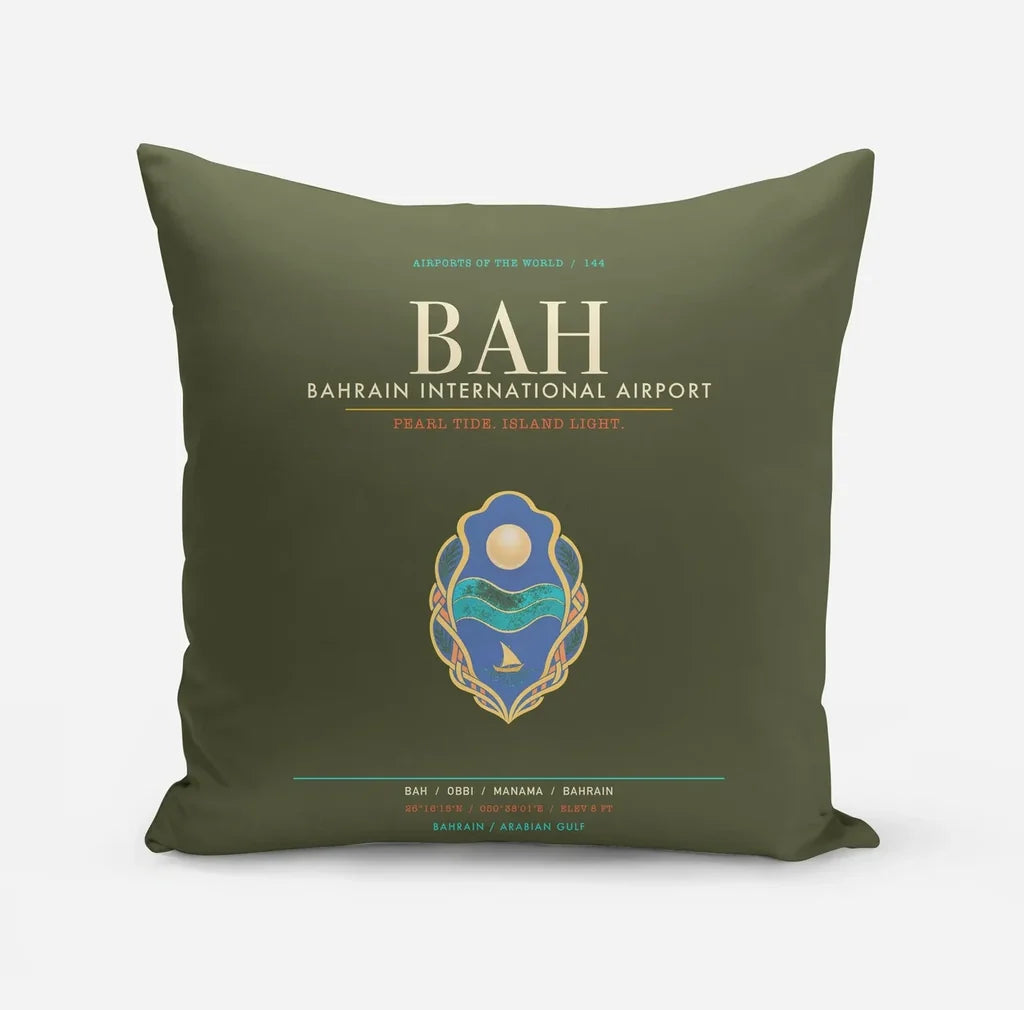 Bahrain International Airport BAH - Island Pearl Current - Green Army