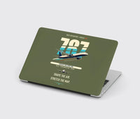Thumbnail for Boeing 787-9 Dreamliner design on green army MacBook case