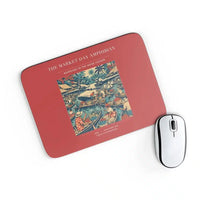 Thumbnail for VINTAGE G4404 - The Market Day Amphibian - Designed Mouse Pads design on red rectangle