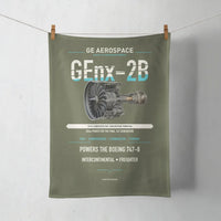 Thumbnail for GEnx-2B design on green army towel