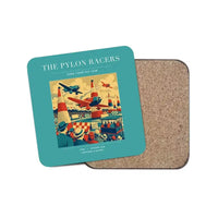 Thumbnail for The Pylon Racers - Designed Coasters design on turquoise 1-piece