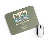 Thumbnail for Cessna 152 design on green army rectangle mouse pad
