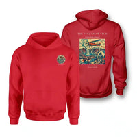 Thumbnail for VINTAGE G4042 - The Volcano Watch - Double-Side Hoodie design on red double side