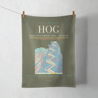 Thumbnail for Frank País Airport (HOG) design on green army towel