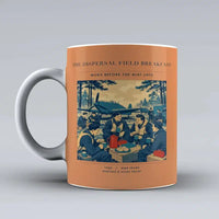 Thumbnail for VINTAGE G4511 - The Dispersal Field Breakfast - Ceramic Mug design on orange