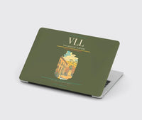 Thumbnail for Valladolid Airport (VLL) design on green army MacBook case