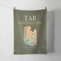 Thumbnail for Taranto-Grottaglie Airport (TAR) design on green army towel
