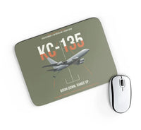 Thumbnail for KC-135 STRATOTANKER design on green army rectangle mouse pad