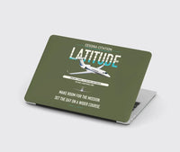 Thumbnail for Cessna Citation Latitude design on green army MacBook case
