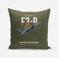 Thumbnail for Dassault Rafale C — F3-R standard design on green army pillow