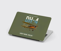 Thumbnail for Airco DH-4 Liberty Plane design on green army MacBook case