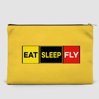 Thumbnail for Eat Sleep Fly Zipper Pouch - view 14
