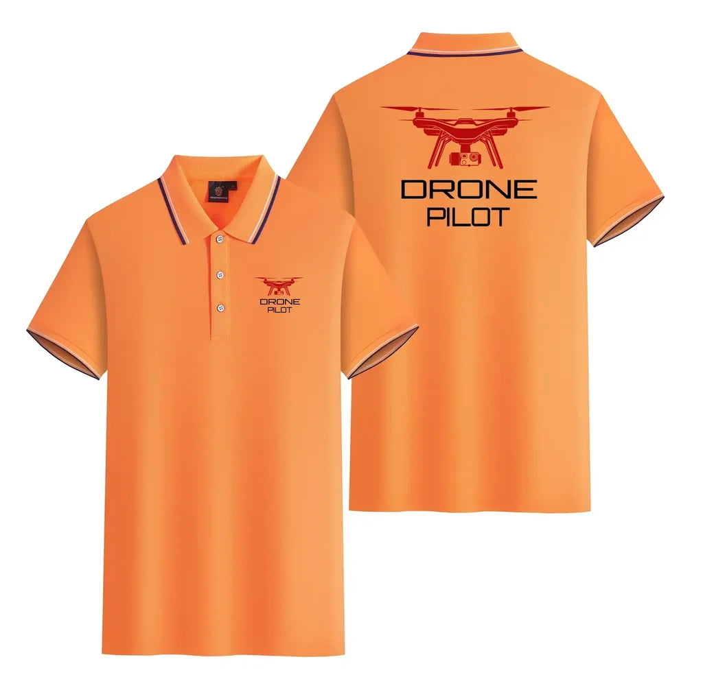 Customisable Drone Polo Shirt - view 14