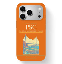Thumbnail for Pasco Airport (PSC) design on orange iPhone 17 Pro MagSafe case