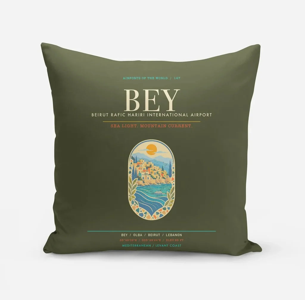 Beirut Rafic Hariri International Airport BEY - Levantine Sea Current - Green Army