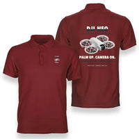 Thumbnail for DJI Neo design on red polo