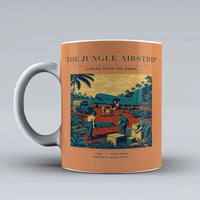 Thumbnail for VINTAGE G4524 - The Jungle Airstrip - Ceramic Mug design on orange