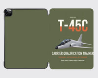 Thumbnail for T-45C Goshawk design on green army ipad tablet case
