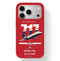 Thumbnail for Boeing 717-200 design on red magsafe iphone case