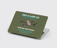 Thumbnail for Autel EVO II Dual 640T V3 design on green army MacBook case