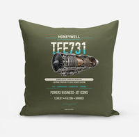 Thumbnail for TFE731 design on green army pillow