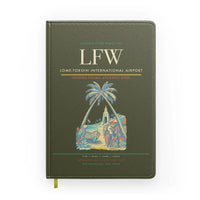 Thumbnail for Lome-Tokoin International Airport (LFW) design on green army notebook