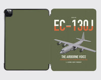 Thumbnail for EC-130J Commando Solo III design on green army ipad tablet case