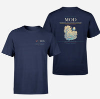 Thumbnail for Modesto City-County Airport (MOD) design printed on navy blue double-side t-shirt