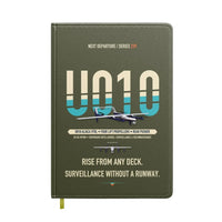 Thumbnail for Airbus U010 Aliaca VTOL design on green army notebook