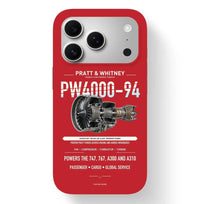Thumbnail for PW4000-94 Case design on red iphone case
