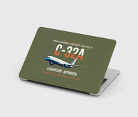 Thumbnail for C-32A Air Force Two Global Reach design on green army MacBook case