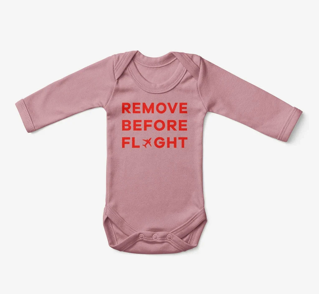 Remove Before Flight Baby Bodysuit - view 14