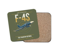 Thumbnail for F-4S Phantom II design on green army 1 piece coaster
