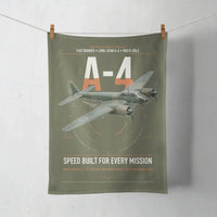 Thumbnail for Junkers Ju 88A-4 design on green army towel