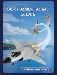 Thumbnail for Thelink FX9631 RC Plane 2.4G 4Channels Airplane J-35 Remote Control - view 15