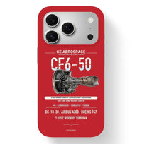 Thumbnail for CF6-50 Case design on red iphone case