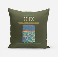 Thumbnail for Ralph Wien Memorial Airport (OTZ) design on green army pillow