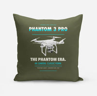 Thumbnail for DJI Phantom 3 Professional design on green army pillow