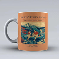 Thumbnail for VINTAGE G4250 - The Pontoon Picnic - Ceramic Mug design on orange
