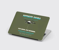 Thumbnail for Fotokite Sigma design on green army MacBook case