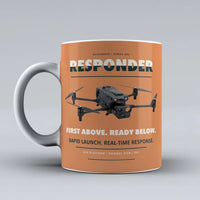 Thumbnail for Responder Mug design on orange brinc