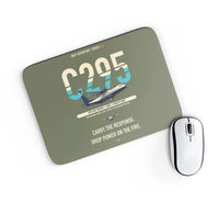 Thumbnail for Airbus C295 Firefighter design on green army rectangle mouse pad