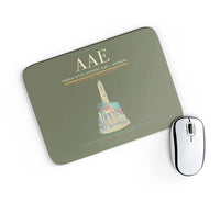 Thumbnail for Rabah Bitat Airport (AAE) design on green army rectangle mouse pad