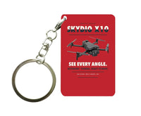 Thumbnail for Skydio X10 Key Chain design on red key chain