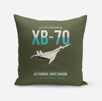Thumbnail for XB-70A Valkyrie design on green army pillow