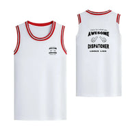 Thumbnail for Dispatcher Designed Basketball Style Sports Tank Tops - view 14