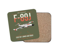 Thumbnail for F-89J Scorpion design on green army 1 piece coaster