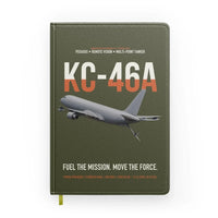 Thumbnail for KC-46A PEGASUS design on green army notebook