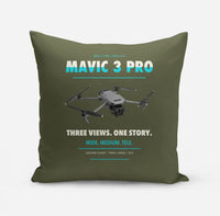 Thumbnail for DJI Mavic 3 Pro design on green army pillow